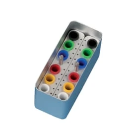 P+ Endo Instrument Box met Siliconen Cups